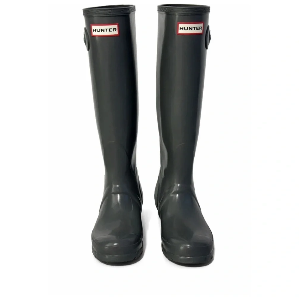 Hunter Gray Tall Boots